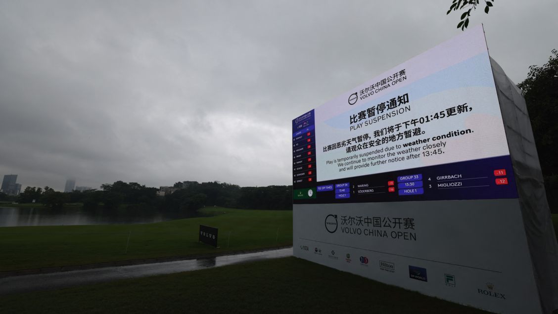 Derde ronde van Volvo China Open door onweer naar zondag verschoven - Blog