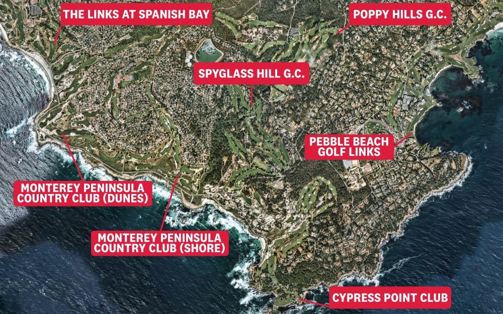 17 Mile Drive bulkt van topbanen - Blog