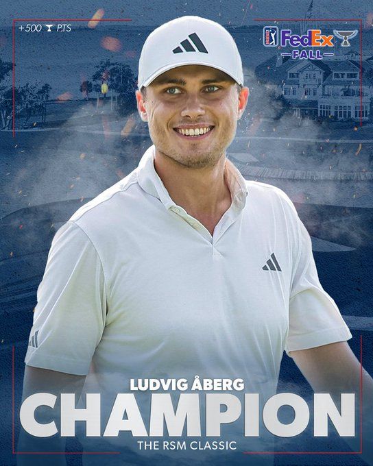 Ludvig Aberg juicht nu ook op de US PGA Tour - Blog