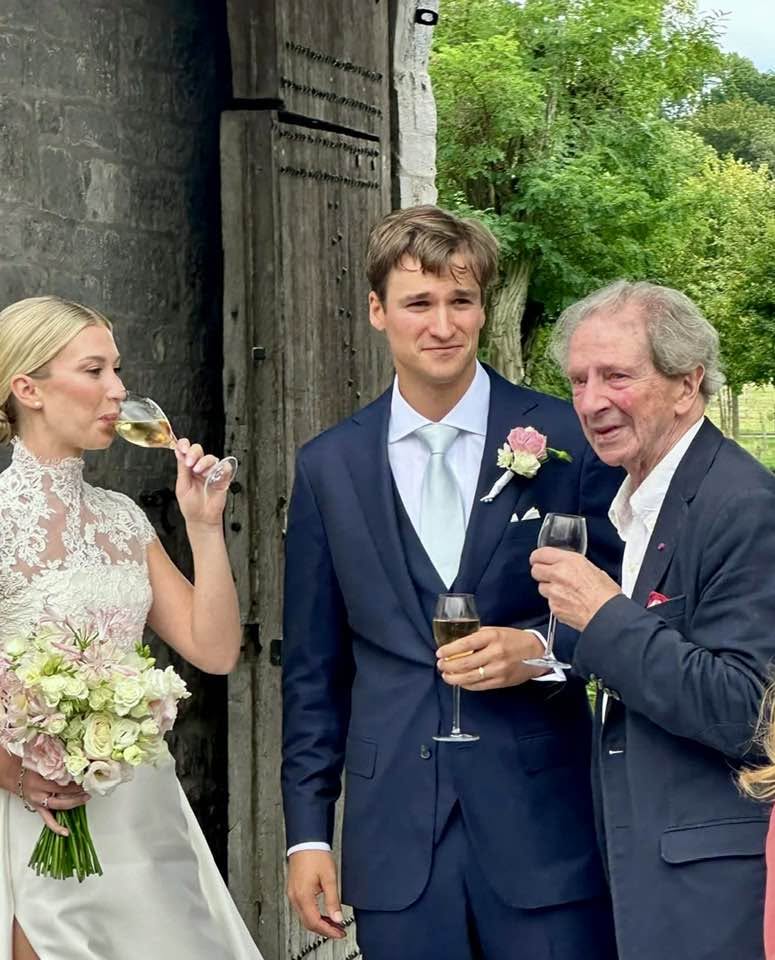 Adrien Dumont de Chassart huwde zijn Katie