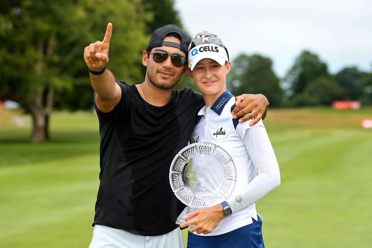 Nelly Korda golft nog steeds met vlinders in haar buik - Blog