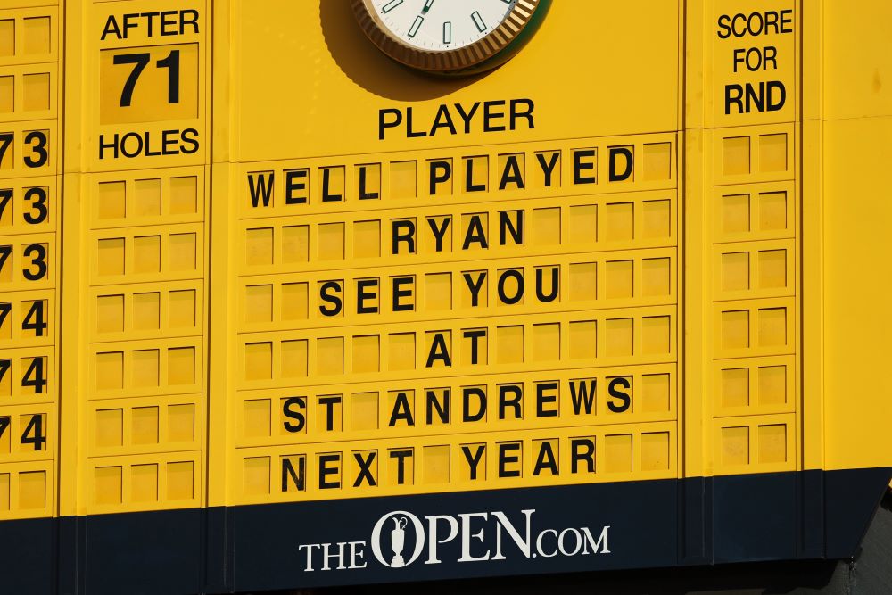 Volgend jaar St Andrews