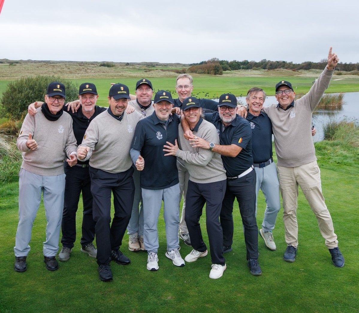 Le Belgium Press Golf Club 8ème de la Nations Cup