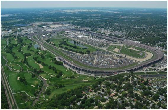 Een golfbaan binnen een racebaan - Blog