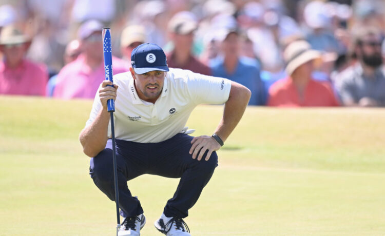 Bryson DeChambeau op de hielen van Lucas Herbert in The Open - Blog