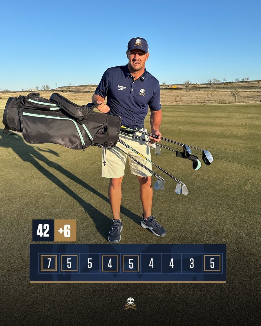 Bryson Dechambeau testte clubs van… Temu - Blog