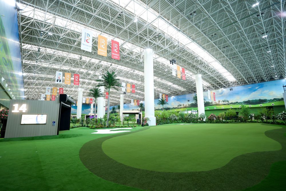 Eerste indoor 18 holes in de USA