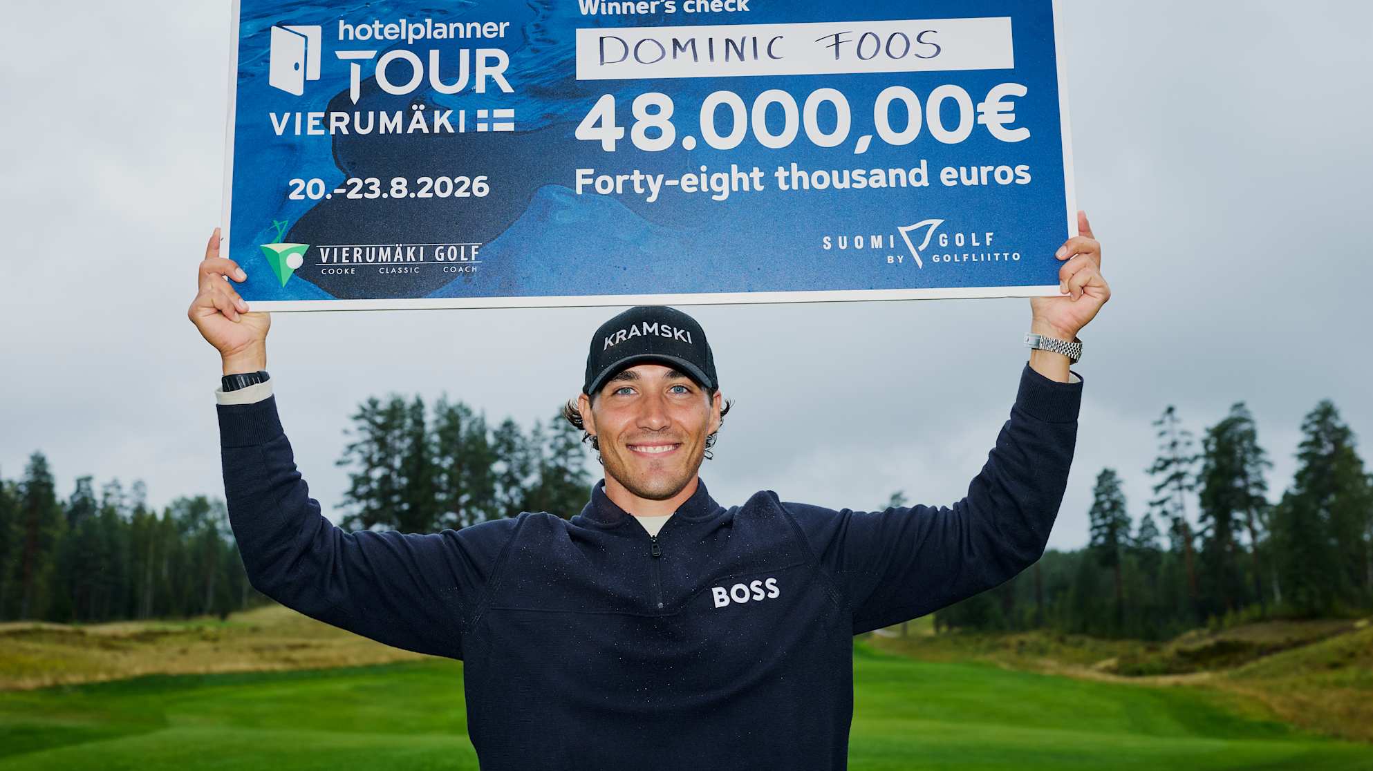 Dominic Foos verrast leiders in Finnish Challenge