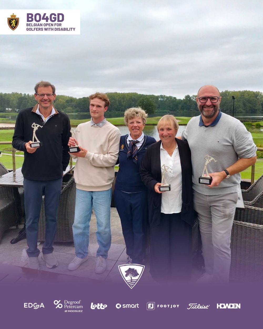 Arwen Duerinkx en Gerolt Goedeme winnen Belgian Open for Golfers with Disability - Blog