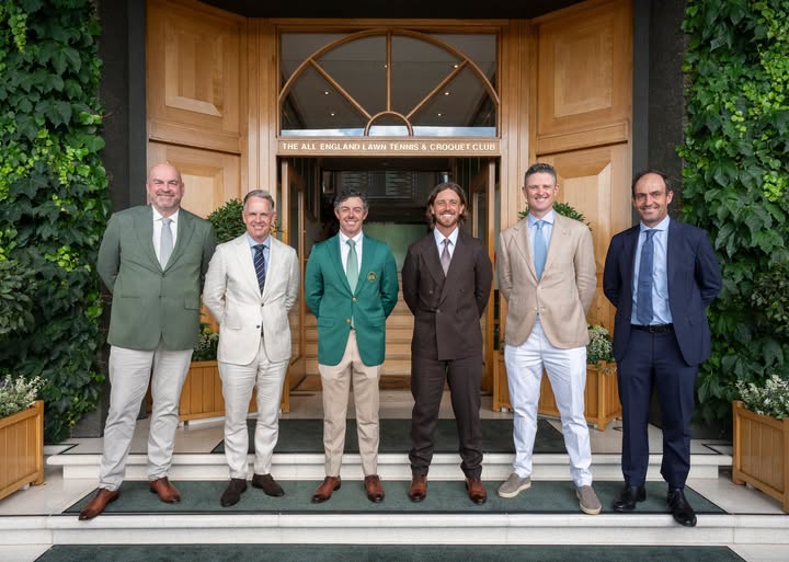 Golfers op Wimbledon