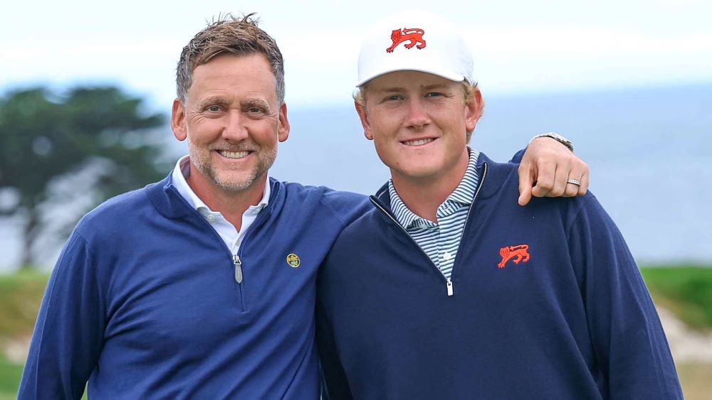 Ian Poulter wil eventueel voor zoon Luke in The Open caddieën 