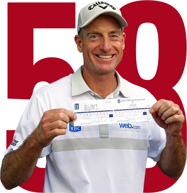 Jim Furyk blijft met 58 recordhouder