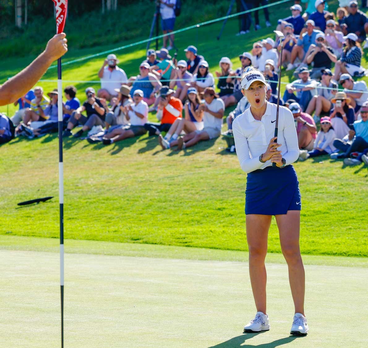 Nelly Korda bewijst dat ze wereld nummer één is in US Women’s Open