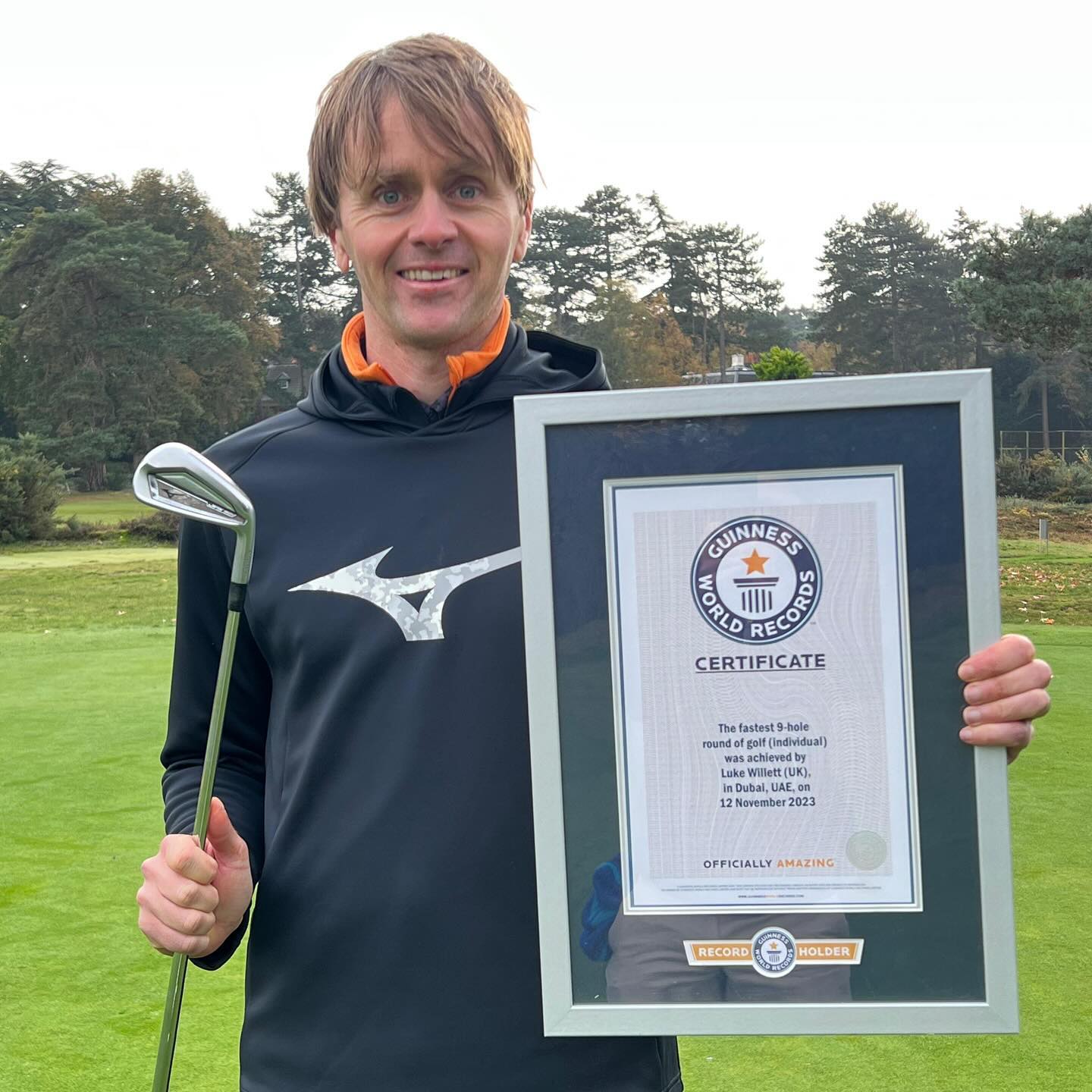 Luke Willett is ’s werelds snelste golfer - Blog