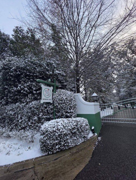 Winterprik op Augusta National - Blog