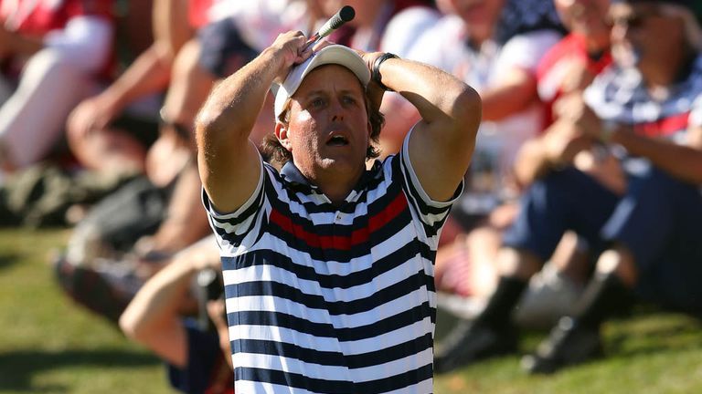 Phil Mickelson dubbele recordhouder in Ryder Cups - Blog