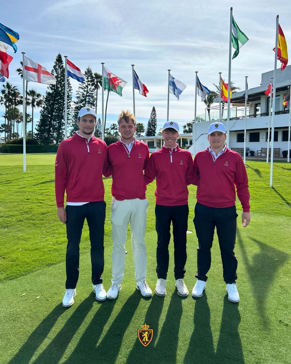 Teams Belgium laatste halfweg Nations Cup