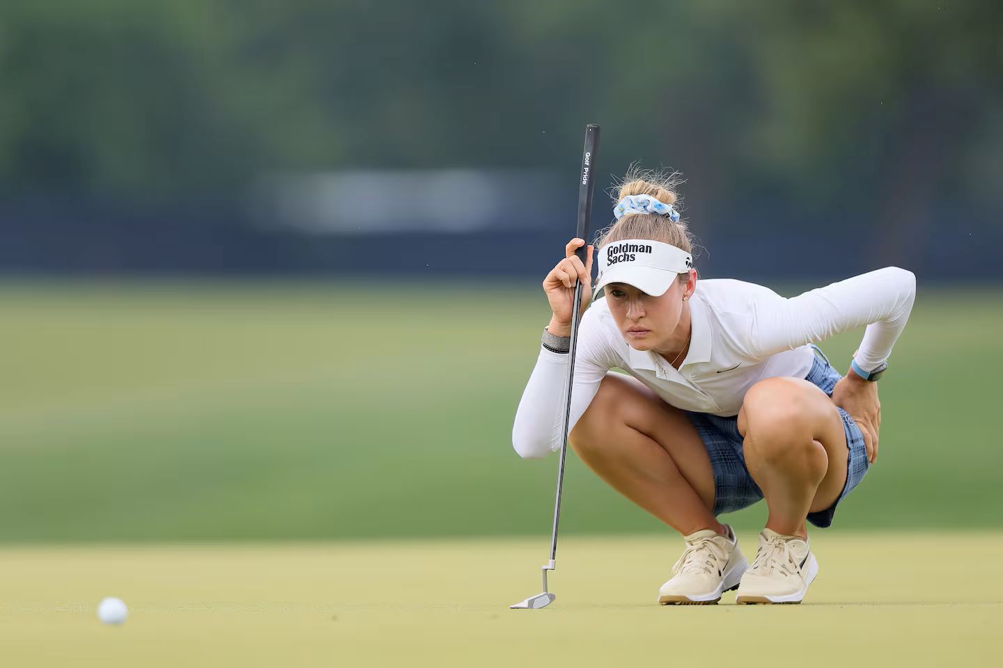 Nelly Korda op weg naar derde Major