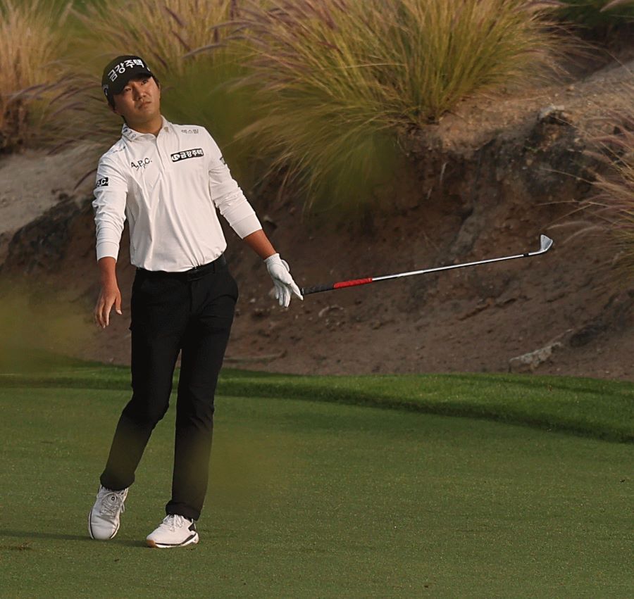 Tae-koon Ok had geen ballen meer…