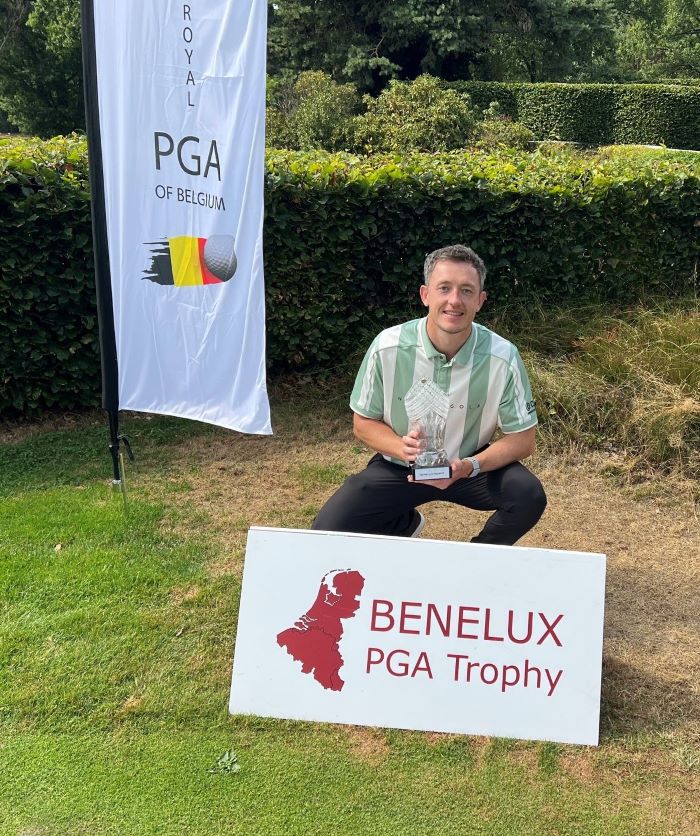 Welshman Owen Edwards wint PGA Benelux Trophy