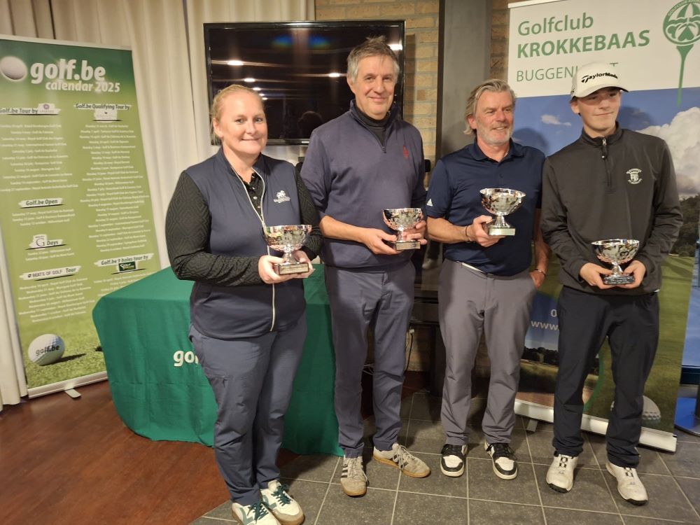 Les lauréats des 21èmes championnats de Belgique des Par 3 - Blog