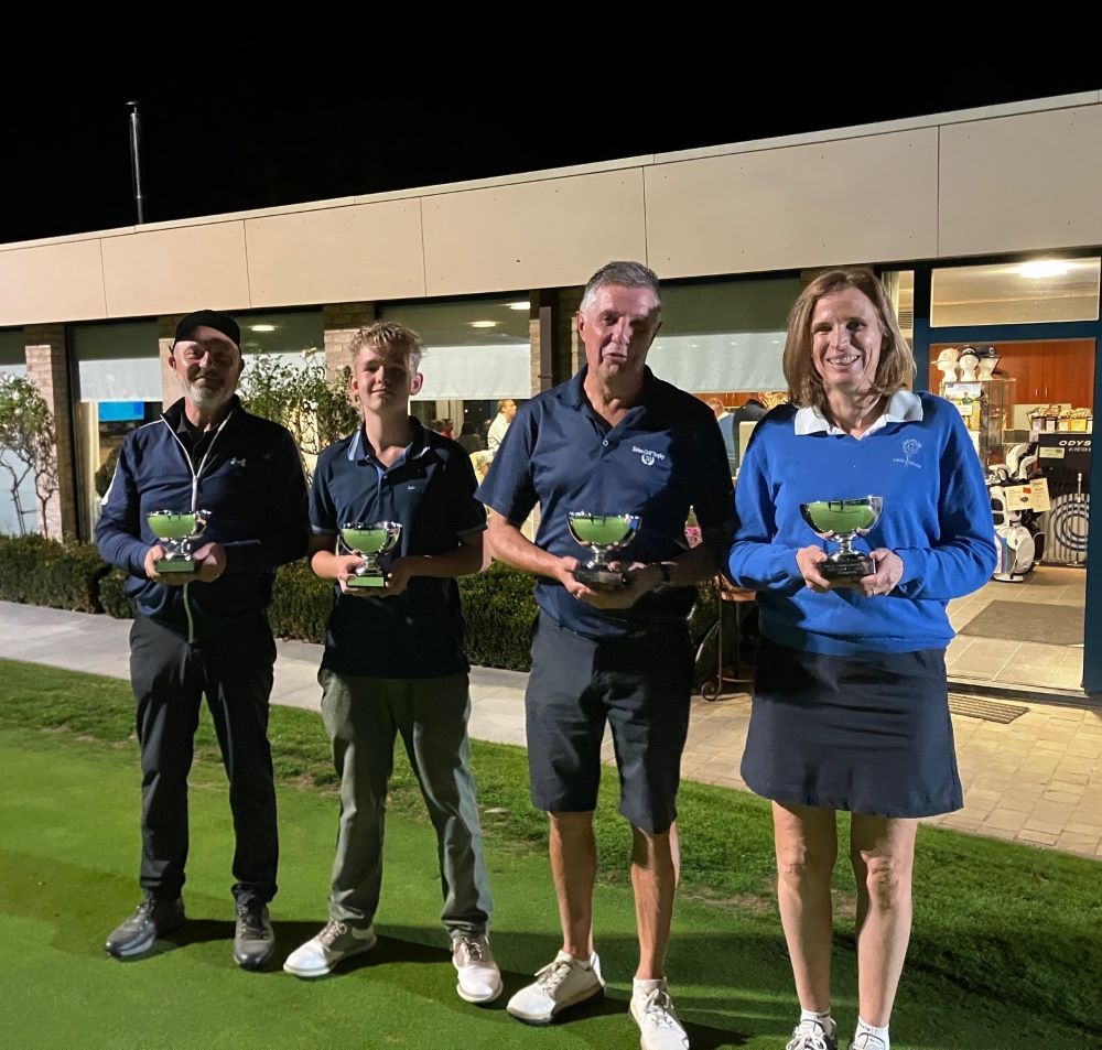 Ben Ooms et Leen Tobback sont sacrés champions du Par 3 de Golf.be