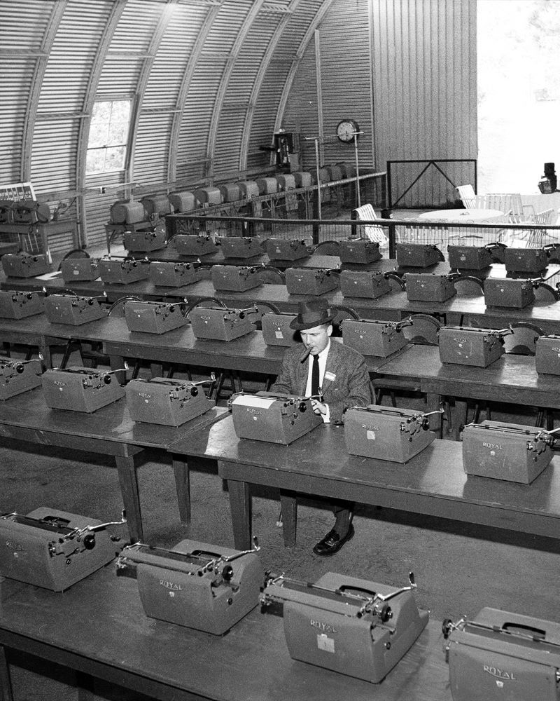 Zo zag de press room van The Masters er ooit uit - Blog