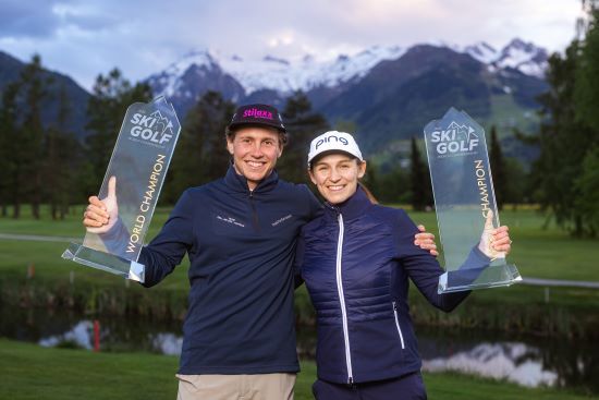 Alexandra D’Archambeau en Ivan Boeckmans betwistten Ski & Golf World Championship   - Blog