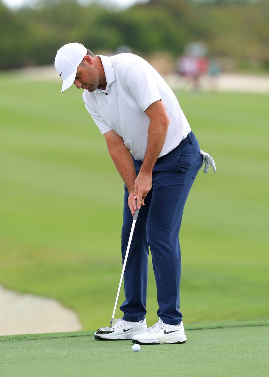 Scottie Scheffler ging op de putting green van slecht naar goed