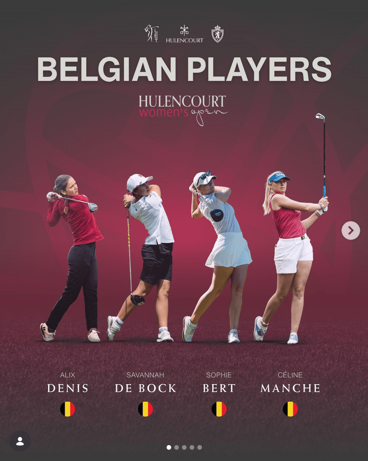 Zij starten in Hulencourt Ladies Open - Blog