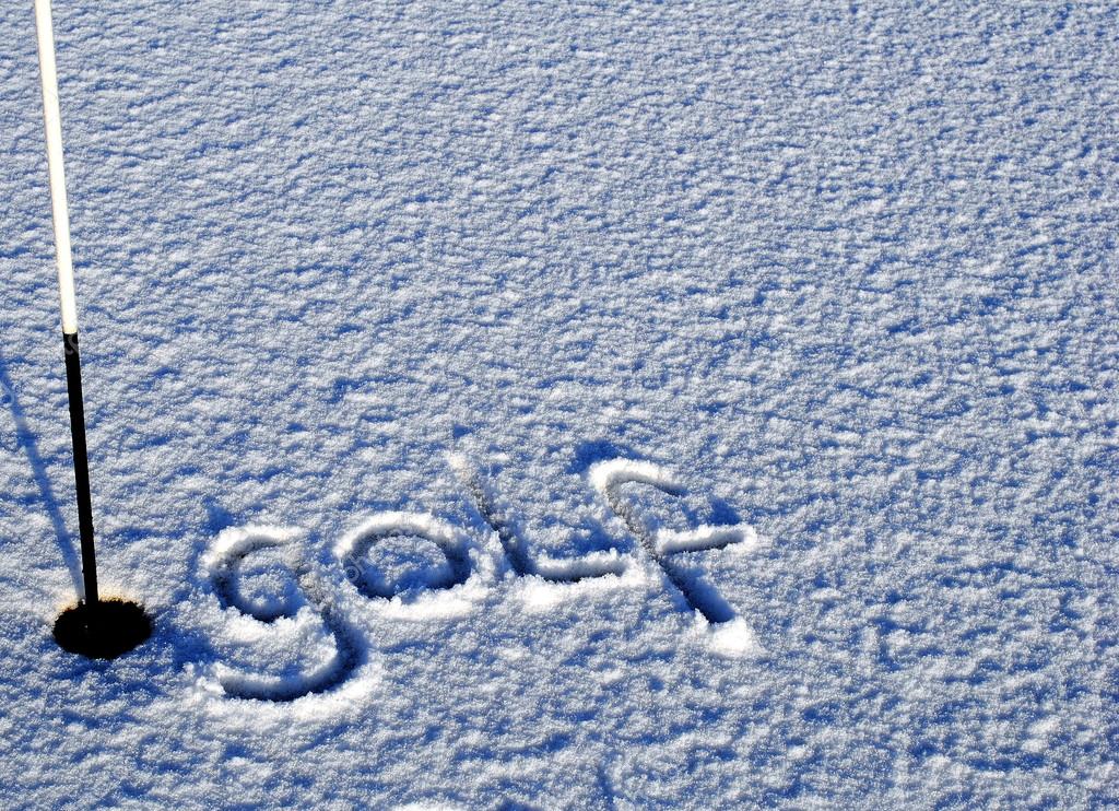 Heb je ooit op een besneeuwde golfbaan gespeeld? - Blog