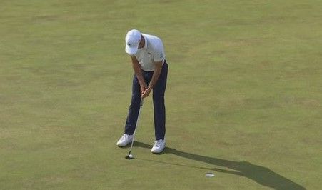 Jordan Spieth miste drie putts van deze afstand - Blog