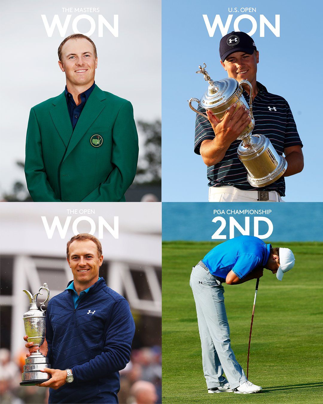 Jordan Spieth wil career slam - Blog