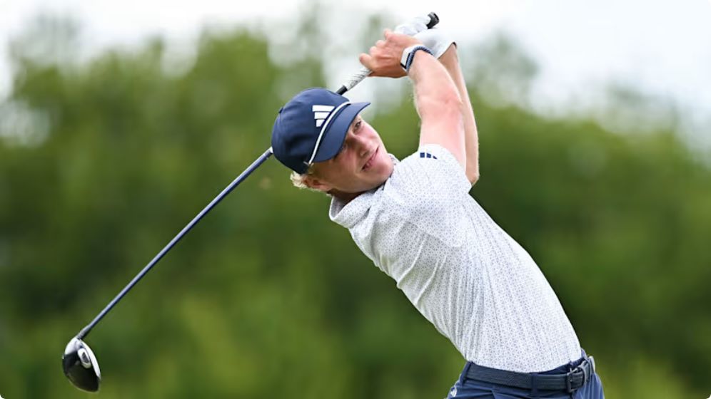 Matthis Besard trappelt ter plaatse in Finnish Challenge