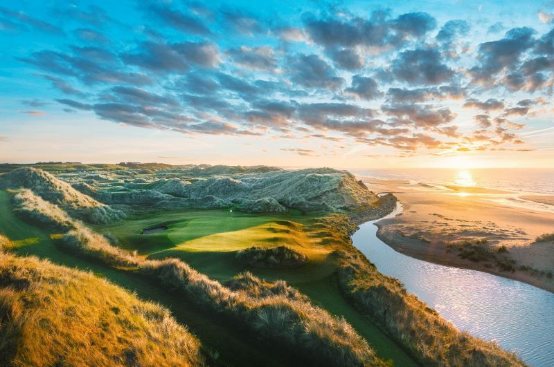 Trump International Golf Links Scotland promoot zich als beste 36 holes ter wereld 