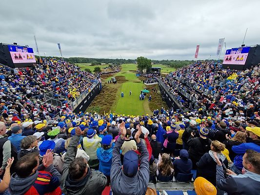 Team Europe neemt 7 - 5 voorsprong in Solheim Cup - Blog