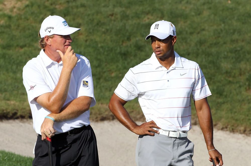 Ernie Els verwacht Tiger Woods binnenkort op de Champions Tour - Blog