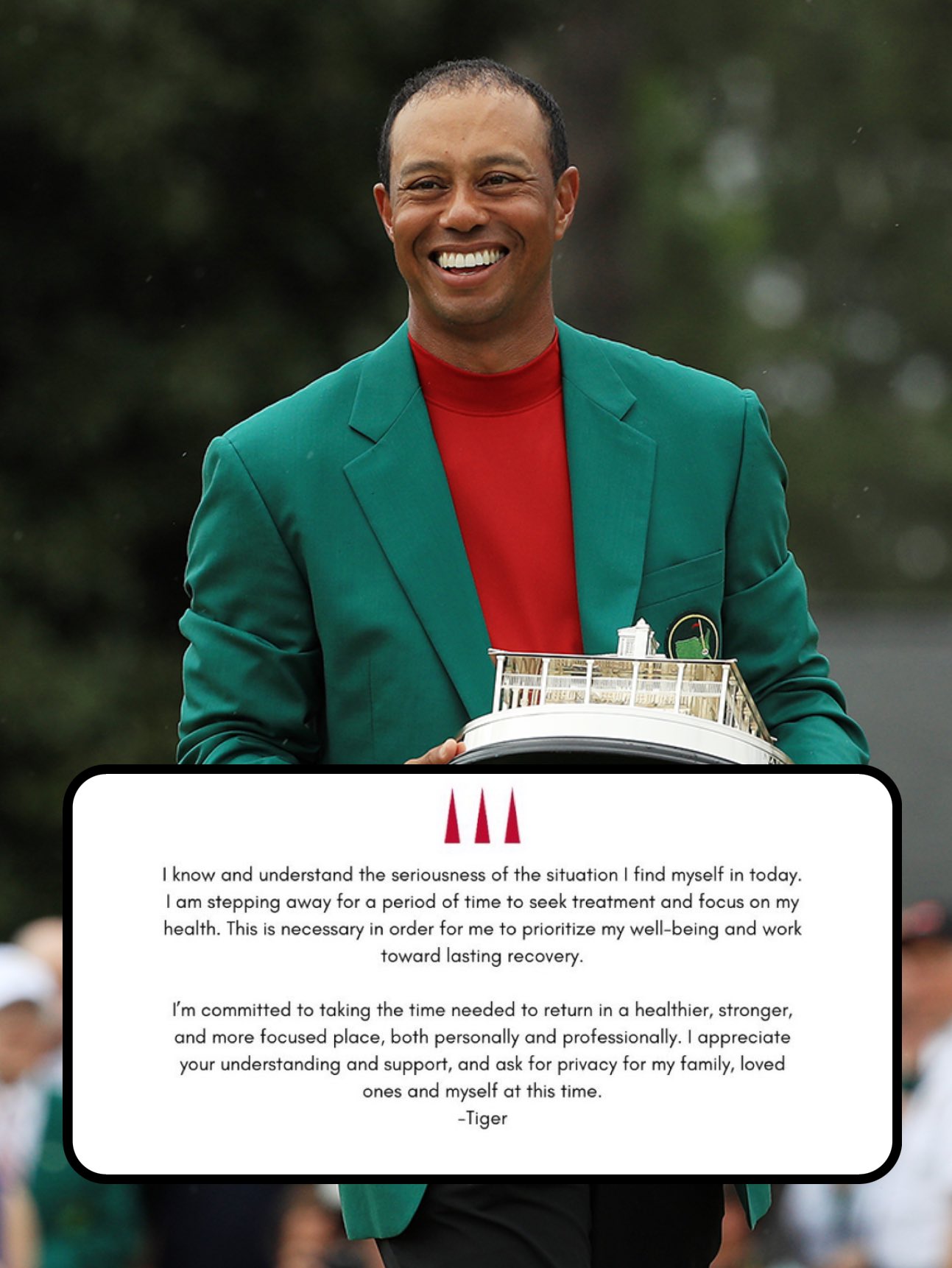 Tiger Woods niet in Augusta, maar wel in herstel - Blog