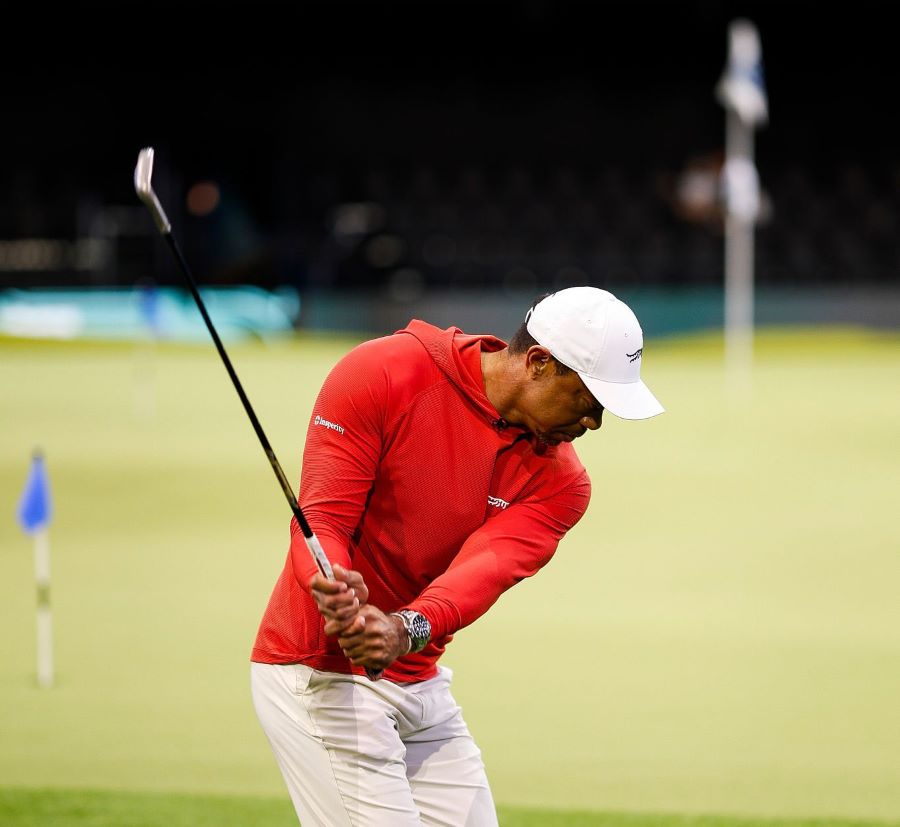 Tiger sloeg wedges op TGL - Blog