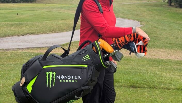 Rick Shiels speelde de clubs van Tiger Woods