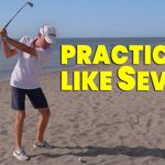 Videotip voor tijdens de vakantie: Oefen golf op het strand