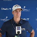Adrien Dumont de Chassart co-leader in Sony Open