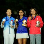 Pravani Urs est entrée dans l'histoire du golf indien