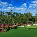 Tuiniers van Augusta National glunderen