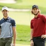 Thomas Detry en Thomas Pieters in BMW PGA Championship