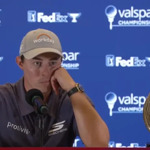 Matt Fitzpatrick klaagt over Adrien Dumont de Chassart