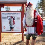 Ook de Kerstman golft…