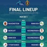 Wie speelt de Interclub finale in Divisie 1