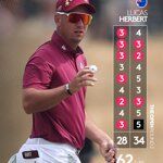 Lucas Herbert en Sam Burns evenaren Major-record