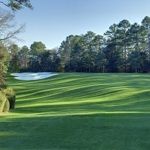 De vijfde hole is de moeilijkste